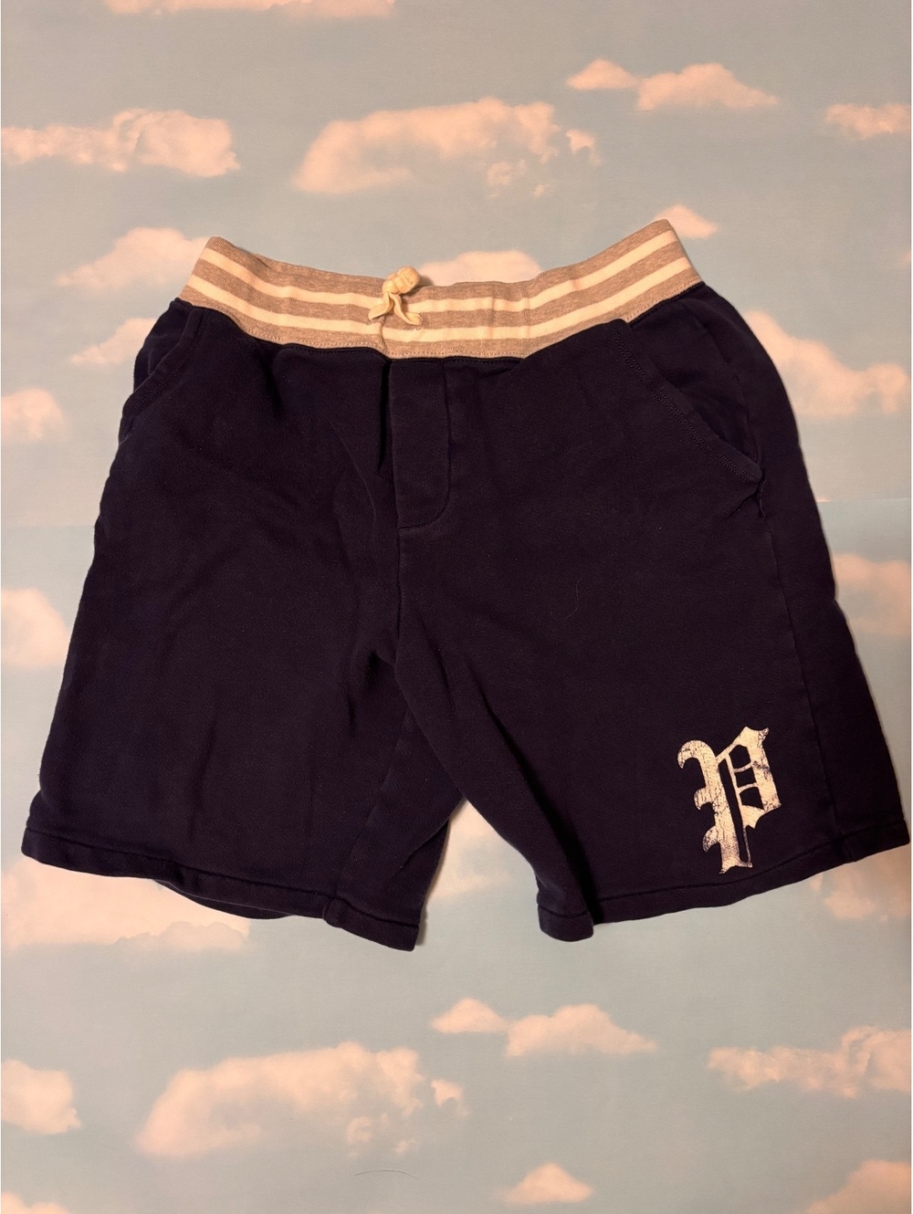 Polo Ralph Lauren Boys Navy Blue Sweat Shorts Size L (14-16)
